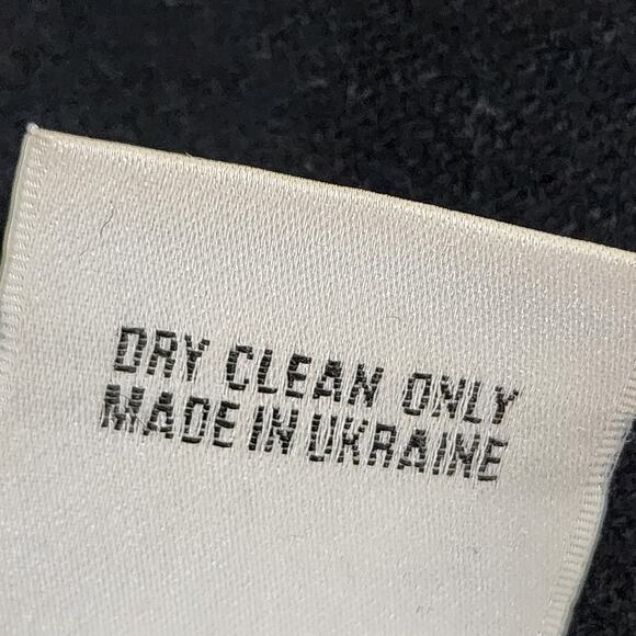 Larry Levine XS Black Pea Coat Jacket - Picture 5 of 5